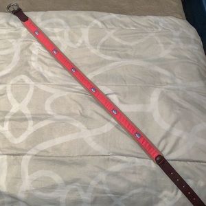 Southern Tide Coral Skipjack Ribbon Belt (36)